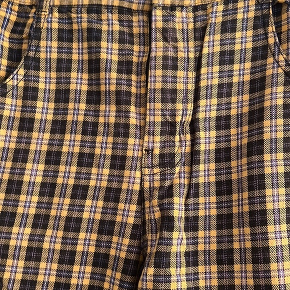 Free People Plaid Pants - Picture 2 of 5